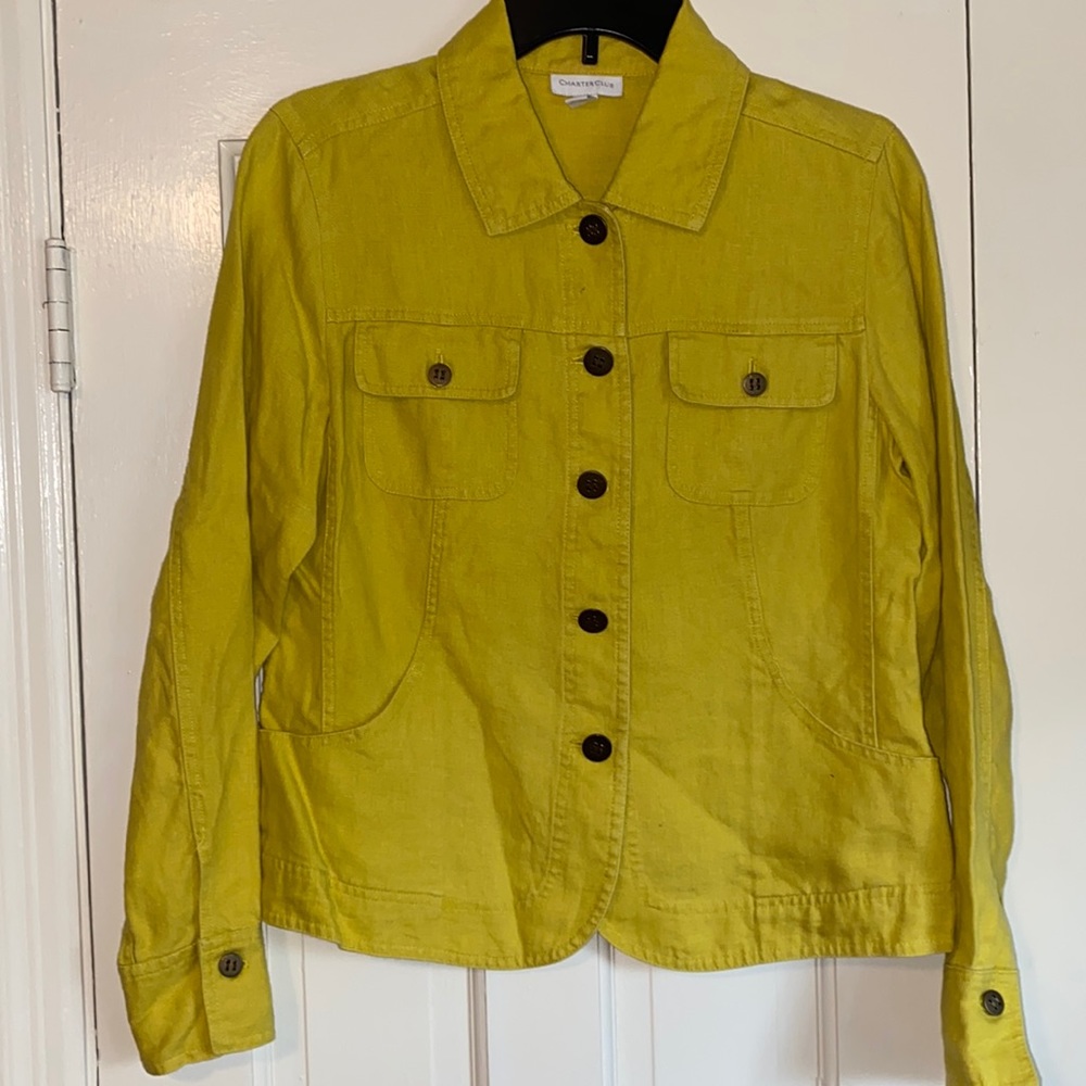 Charter Club linen jacket - Picture 2 of 6